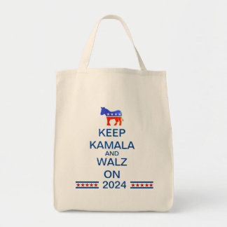 Bolso De Tela Harris y Walz 2024 Tote Bag
