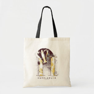 Bolso De Tela Harry Potter   acuarela del Badger HUFFLEPUFF™