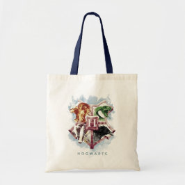 Bolso De Tela Harry Potter | acuarela Escudo HOGWARTS™