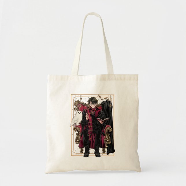 Bolso De Tela HARRY POTTER™ | Anime HARRY POTTER™ Sentado (Frente)