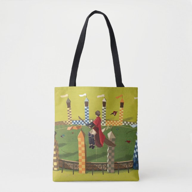 Bolso De Tela HARRY POTTER™ Buscando la Snitch Dorada (Anverso)