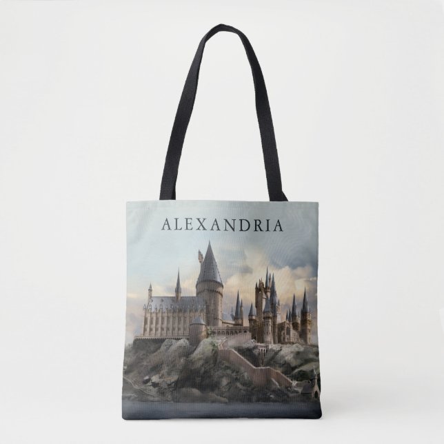 Bolso De Tela Harry Potter | Castillo de Hogwarts de Día (Anverso)