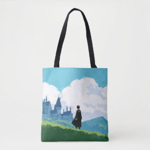 Bolso De Tela HARRY POTTER™ con vistas al castillo de HOGWARTS™
