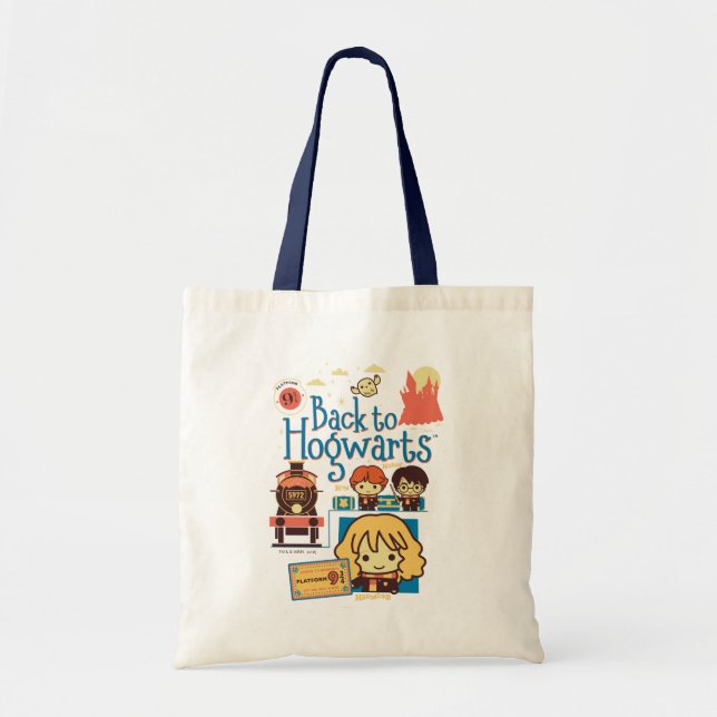 BOLSO DE TELA HARRY POTTER™ | DE VUELTA A HOGWARTS™ (Frente)