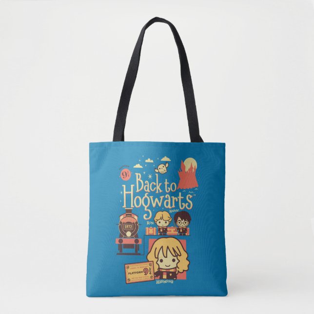 BOLSO DE TELA HARRY POTTER™ | DE VUELTA A HOGWARTS™ (Anverso)