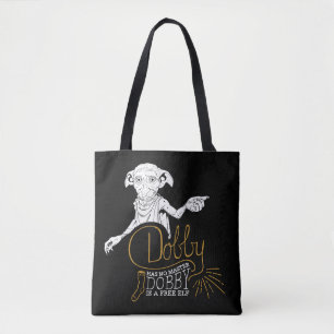 Bolso De Tela Harry Potter   Dobby Has No Master