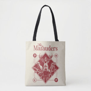 Bolso De Tela HARRY POTTER™ El gráfico de Marauders Animagus