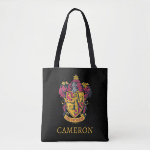 Bolso De Tela Harry Potter   Escudo de Gryffindor Dorado y Rojo