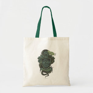 Bolso De Tela Harry Potter Escudo de Slytherin