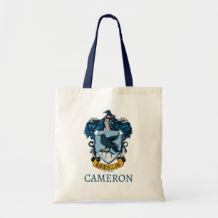 Bolso De Tela Harry Potter   Escudo Gótico Ravenclaw