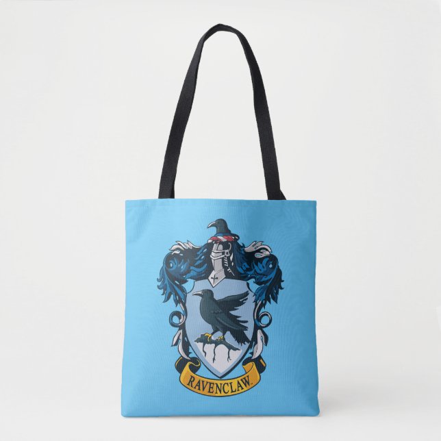 Bolso De Tela Harry Potter | Escudo Gótico Ravenclaw (Anverso)