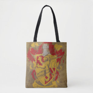 Bolso De Tela Harry Potter  Gryffindor - Escudo Retro House