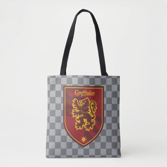 Bolso De Tela Harry Potter | Gryffindor House Pride Escudo (Anverso)