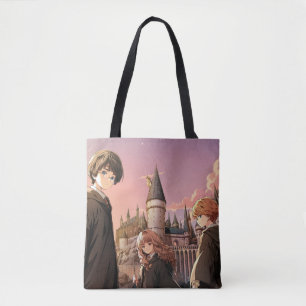 Bolso De Tela HARRY POTTER™ Hermione & Ron HOGWARTS™ Escena de A