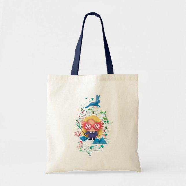 Bolso De Tela Harry Potter | Luna Lovegood Gráfico (Frente)
