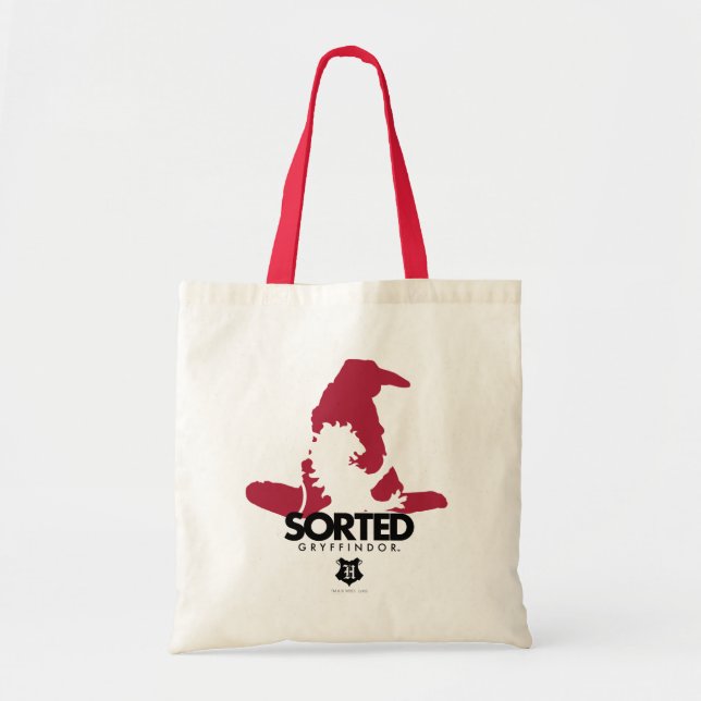 Bolso De Tela Harry Potter | Ordenado En La Casa GRYFFINDOR™ (Frente)