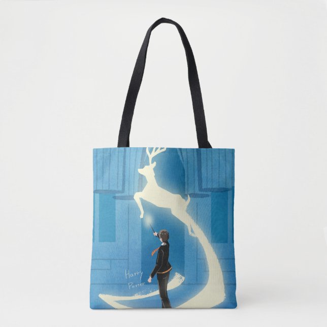 Bolso De Tela HARRY POTTER™ Patronus Painting (Anverso)