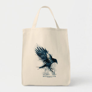 Bolso De Tela Harry Potter RAVENCLAW™ Raven acuarela