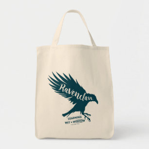 Bolso De Tela Harry Potter   RAVENCLAW™ Silhouette Typography