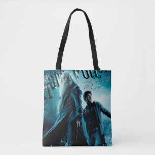 Bolso De Tela Harry Potter y Dumbledore sobre las rocas 1