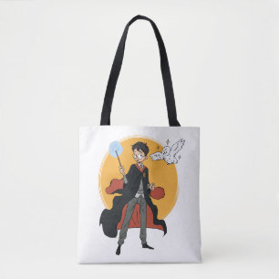 Bolso De Tela HARRY POTTER™ y Ilustracion Hedwig