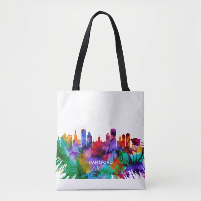 Bolso De Tela Hartford Skyline (Anverso)