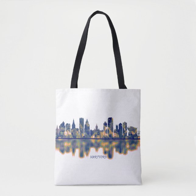 Bolso De Tela Hartford Skyline (Anverso)