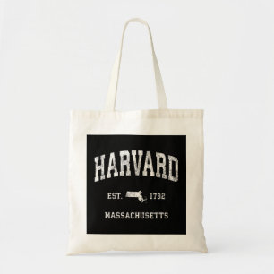 Bolso De Tela Harvard Massachusetts MAMÁES Vintage Athletic Spor