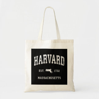 Bolso De Tela Harvard Massachusetts MAMÁES Vintage Athletic Spor