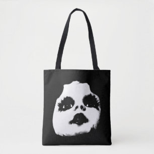 Bolso De Tela Hauny Creepy Doll Face
