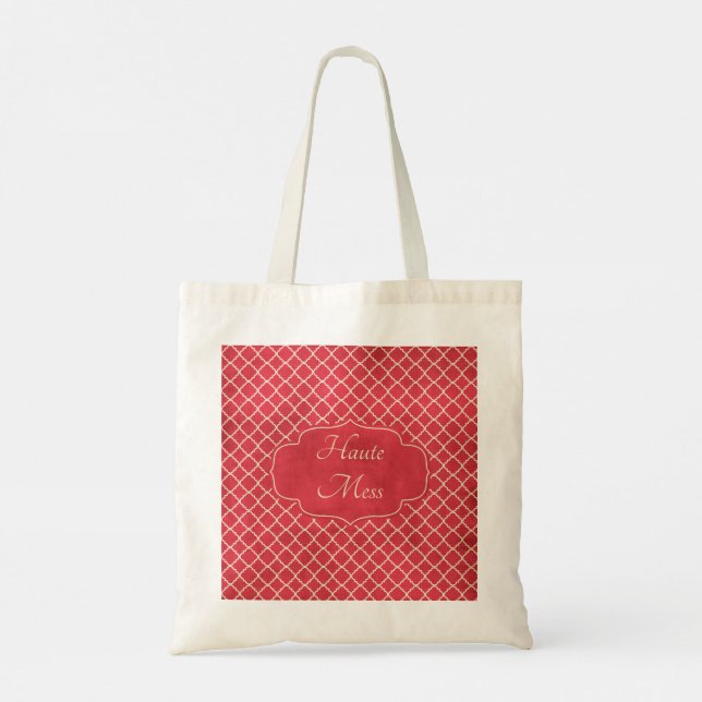 Bolso De Tela Haute Mess Funny Tote Bag (Reverso)