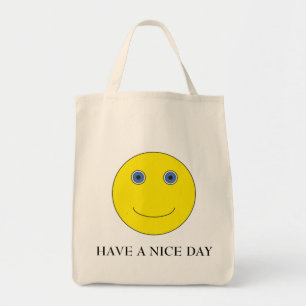 Bolso De Tela Have a nice day