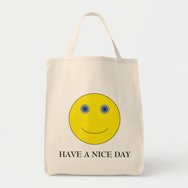 Bolso De Tela Have a nice day (Frente)