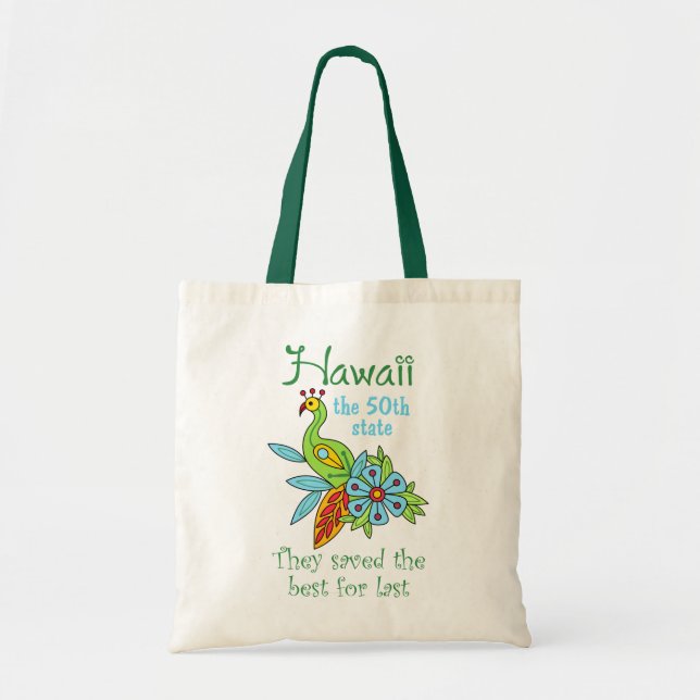 Bolso De Tela Hawái (Frente)