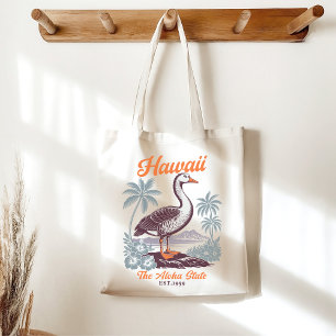 Bolso De Tela Hawaii Aloha State Tropical Goose Tote Bag