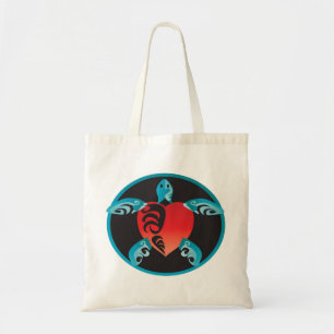 Bolso De Tela Hawaii Turtle Honu Bag