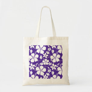 BOLSO DE TELA HAWAIIAN HULA (HIBISCUS) PURPLE