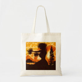 Bolso De Tela Hawiian Hula Dancer