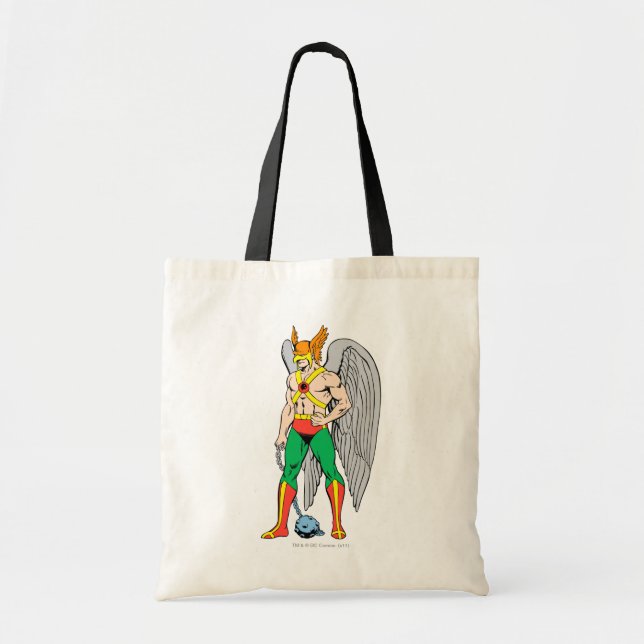 Bolso De Tela Hawkman Standing Pose (Frente)