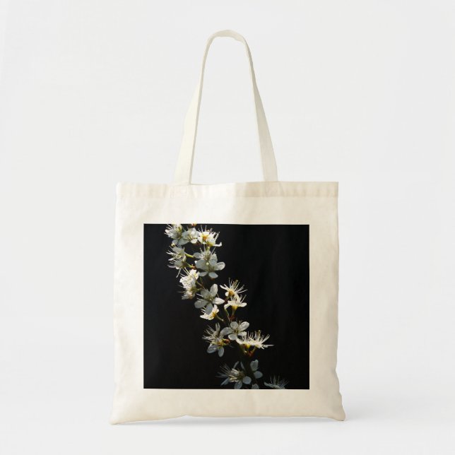 Bolso De Tela Hawthorn Flowers btm (Frente)