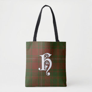 Bolso De Tela Hayes Clan Tartan Monogram