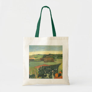 Bolso De Tela Haystacks en Bretaña por Paul Gauguin, arte vintag