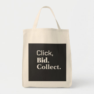 Bolso De Tela Haz clic, Pujja, Colecciona. Libro #ClickBidCollec