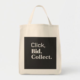 Bolso De Tela Haz clic, Pujja, Colecciona. Libro #ClickBidCollec
