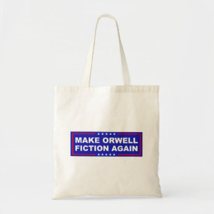 Bolso De Tela Haz De Nuevo Ficción a Orwell