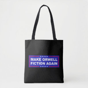 Bolso De Tela Haz De Nuevo Ficción a Orwell