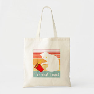 Bolso De Tela Haz Lo Que Quiero Que Sea Gracioso La Copa Roja De