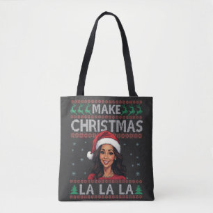 Bolso De Tela Haz Navidades La La Ugly Xmas Sweater Kamala