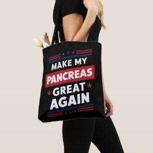 Bolso De Tela Haz Que Mi Páncreas Sea Grande Otra Vez Conciencia