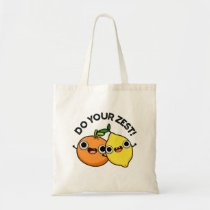 Bolso De Tela Haz tu loco juego de cítricos con fruta